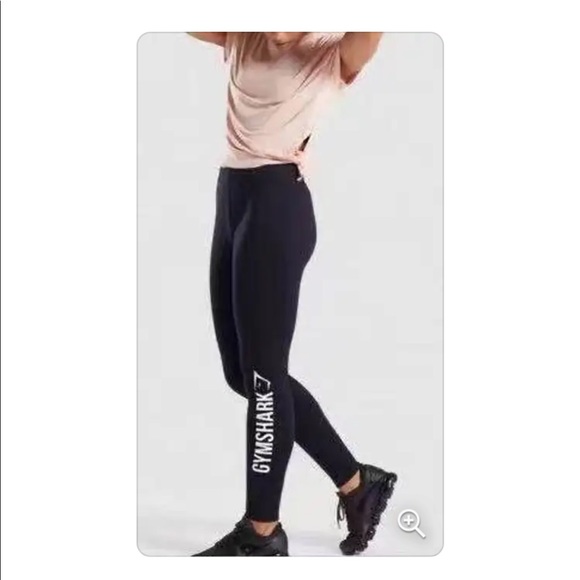 Gymshark Small black elastic waist Core activewear leggings - Picture 6 of 10